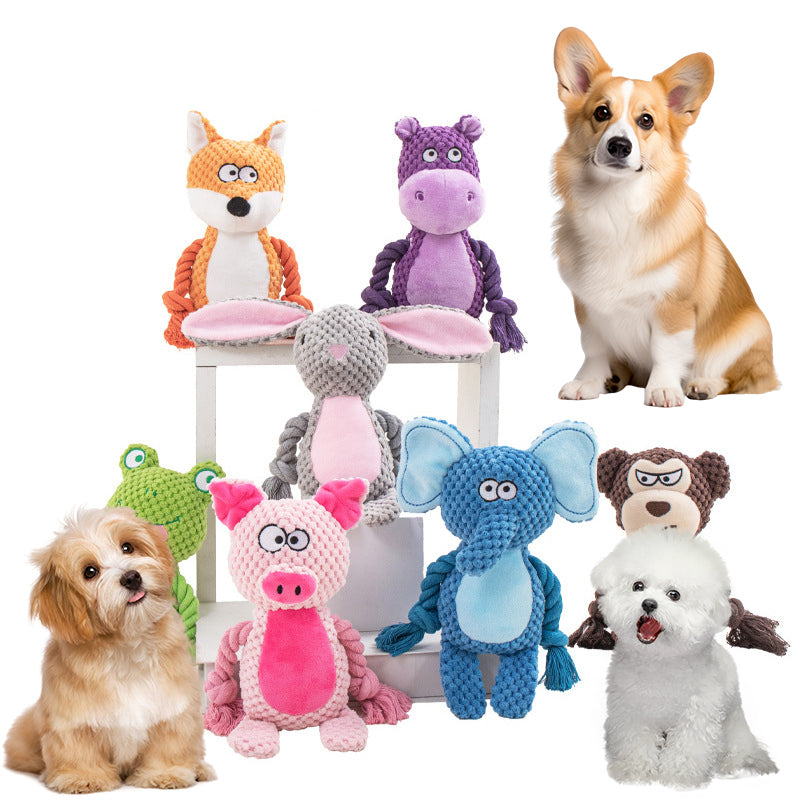 Peluche animaux pour chien