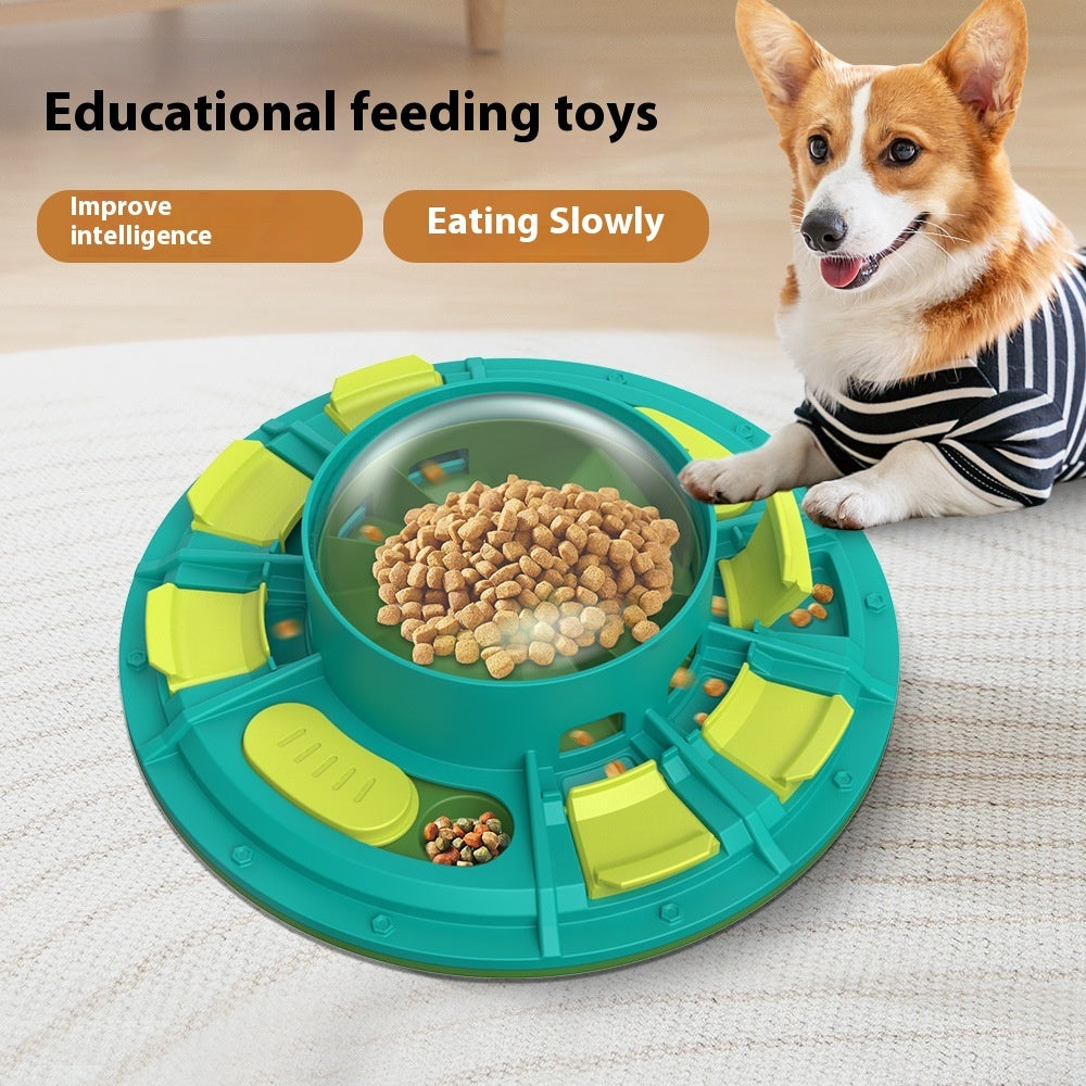 Distributeur de croquettes interactif pour chien