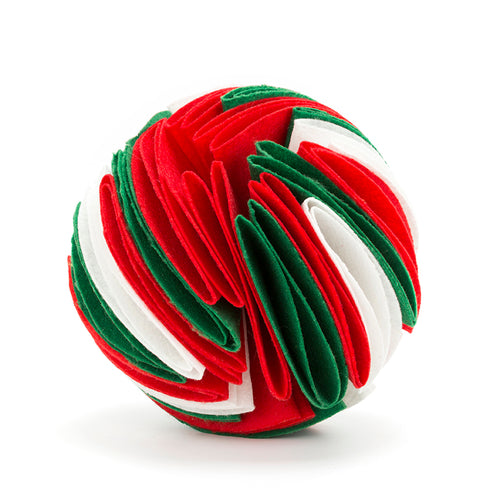 Balle de fouille pliable pour chien